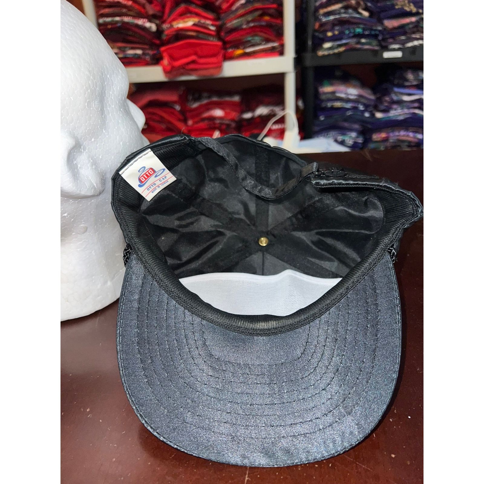 Vintage Vintage Tri State Utility Snapback Cap Headwear Hat Black OS Size ONE SIZE - 6 Thumbnail