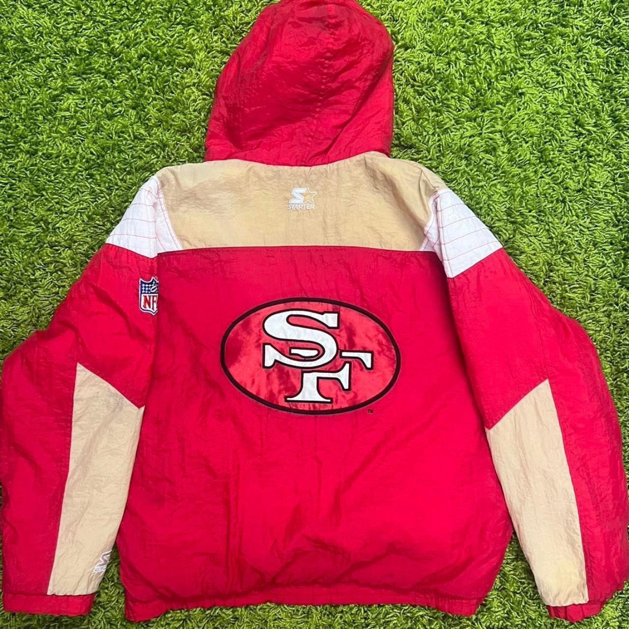 NFL × Starter × Vintage Vintage 49ers Starter Jacket Size US XL / EU 56 / 4 - 4 Thumbnail