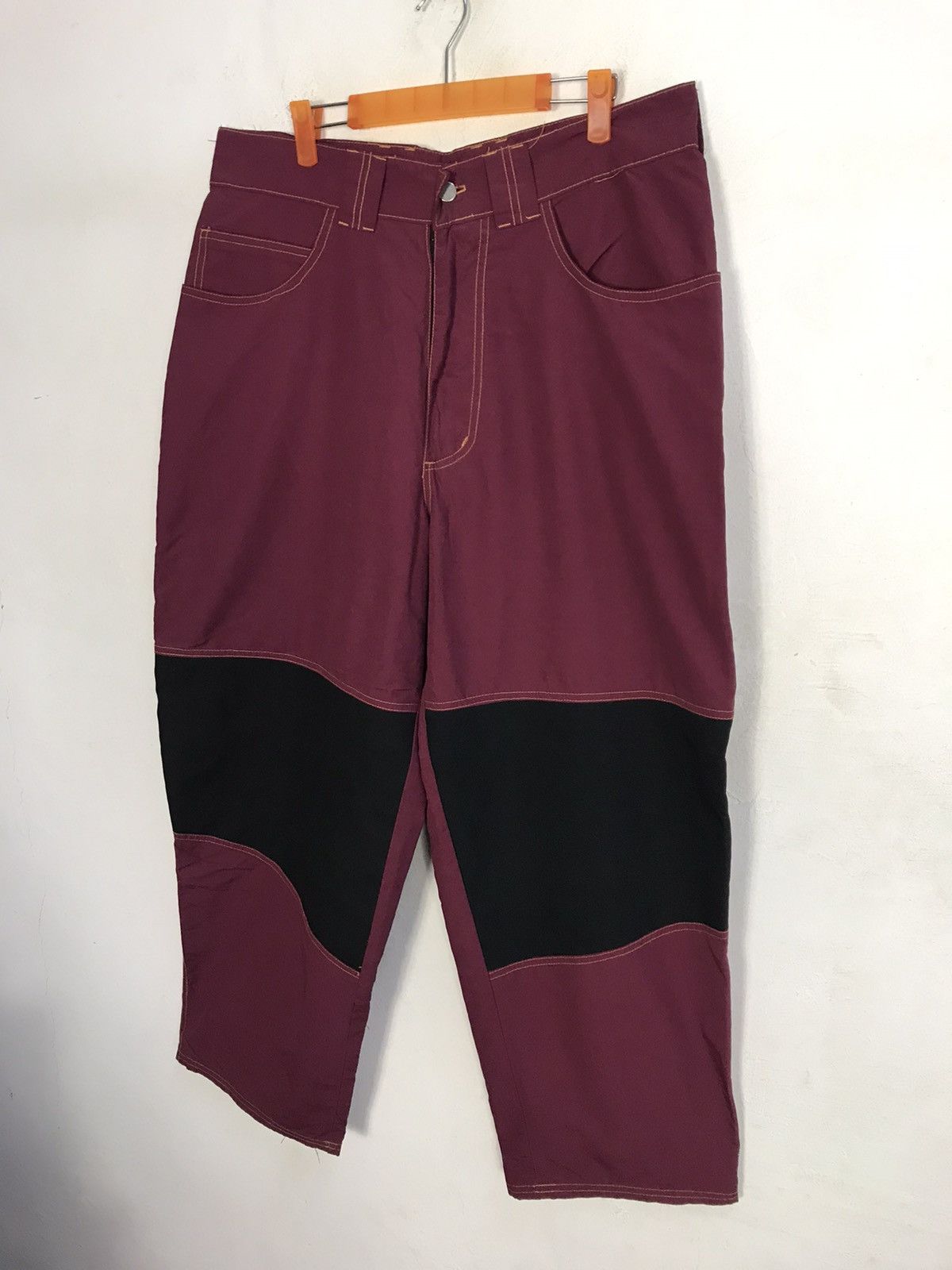 Vintage Eight Ball Made In Usa Pant Trouser Double Knee Size 36 Size US 36 / EU 52 - 3 Thumbnail