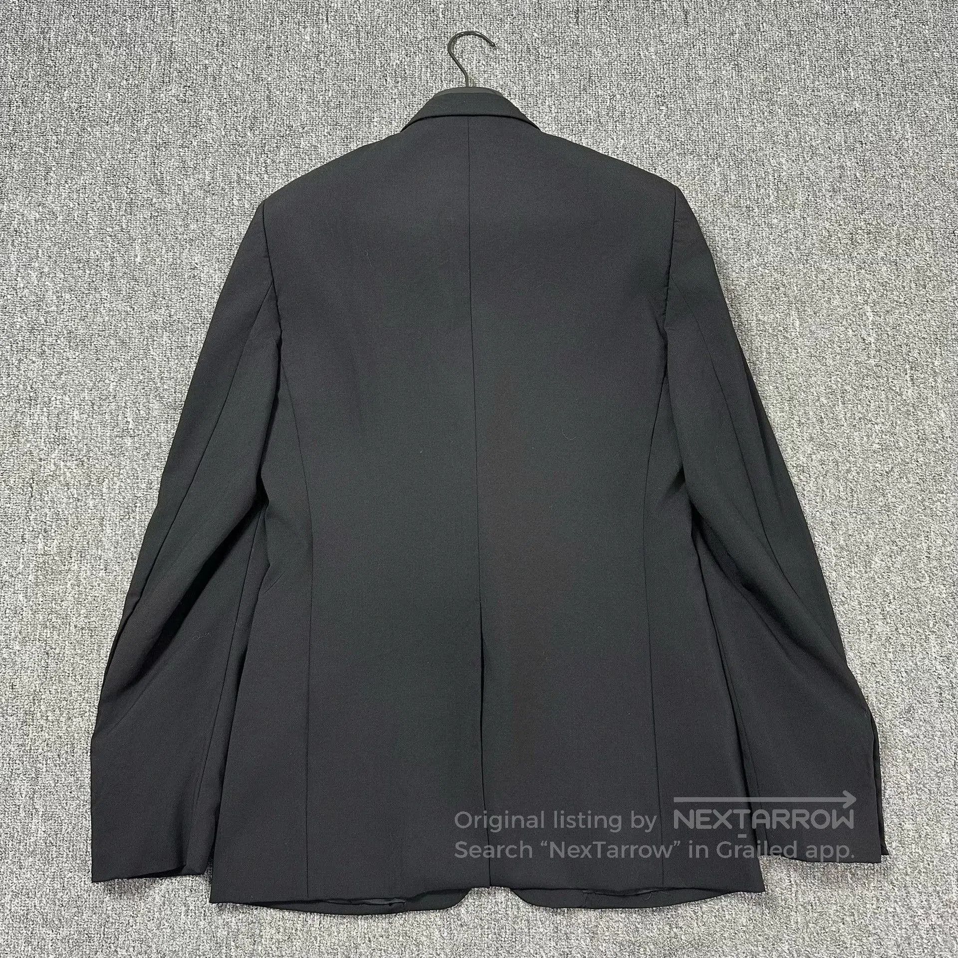 Dior Dior Black Peak Lapel Wool Suit. Size US M / EU 48-50 / 2 - 3 Thumbnail