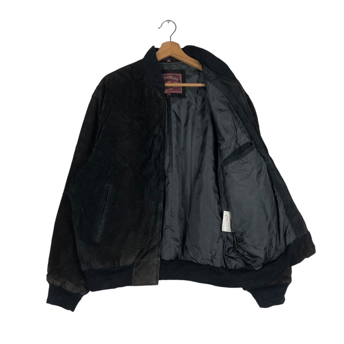 Japanese Brand 📌Vintage Pigskin Leather Jacket All Stateland Issey Miyake Size US L / EU 52-54 / 3 - 12 Thumbnail