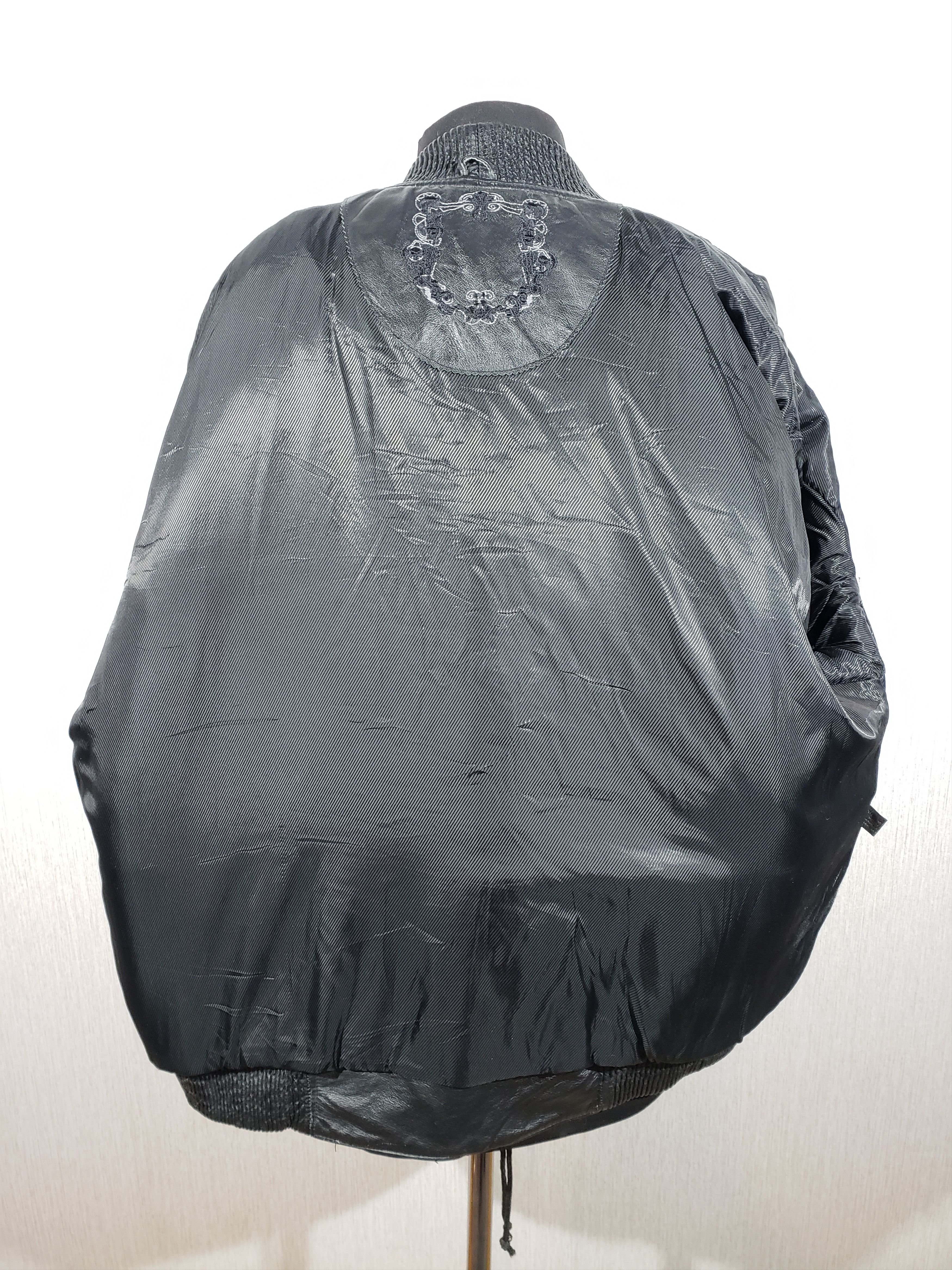 Other Refined men's black leather jacket. Size US XXL / EU 58 / 5 - 5 Thumbnail