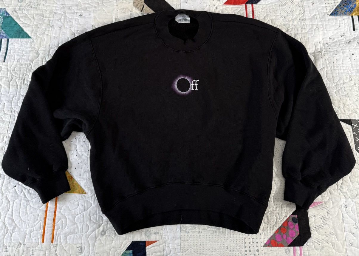 Off-White Off-White Eclipse Crewneck- M- New Size US M / EU 48-50 / 2 - 1 Thumbnail