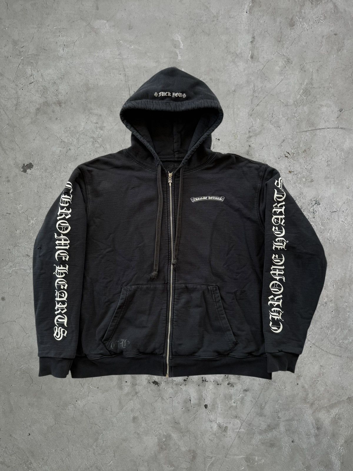 Chrome Hearts Chrome Hearts Thermal Lined Scroll Zip-up Size US L / EU 52-54 / 3 - 1 Thumbnail