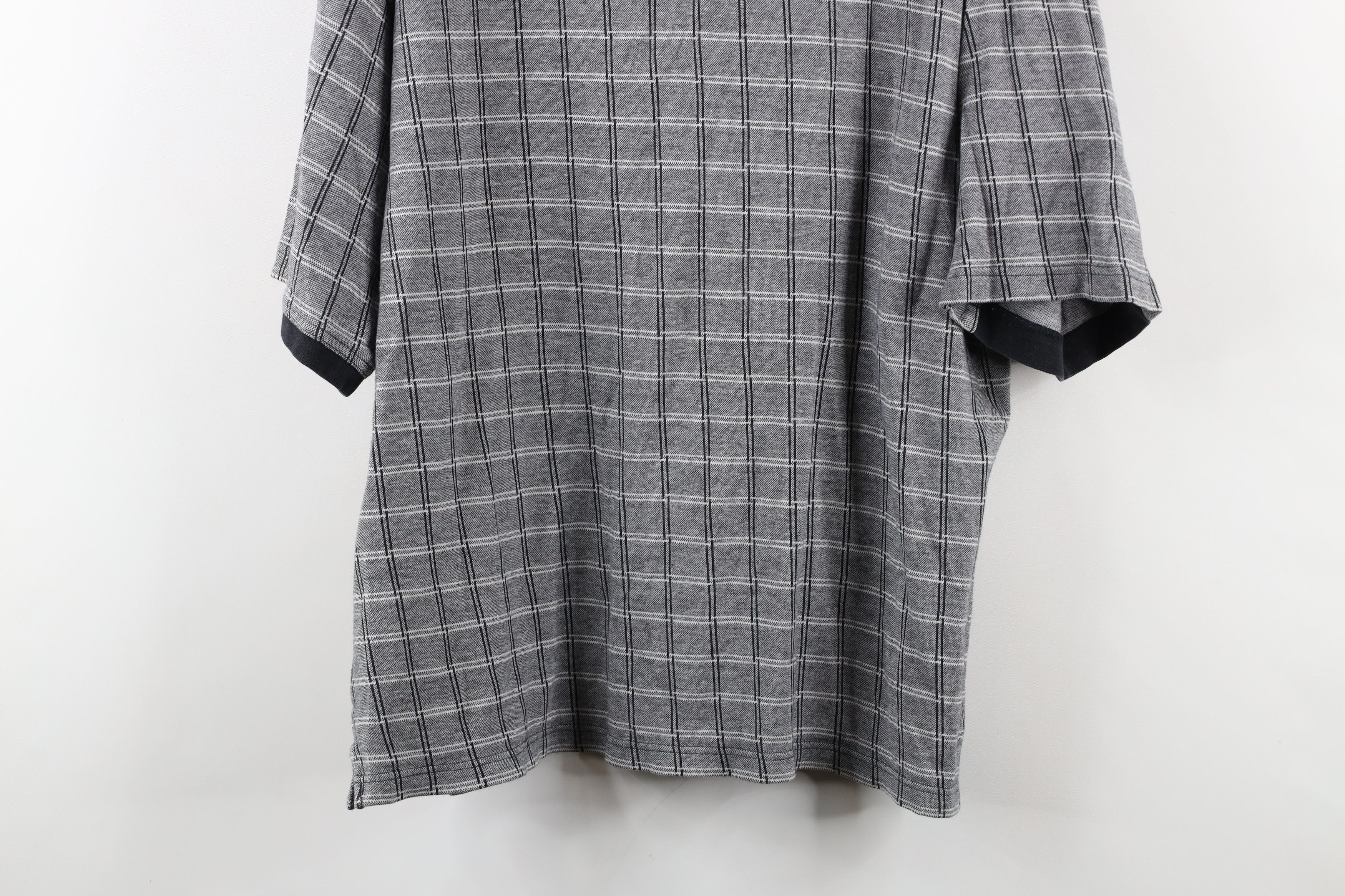 Vintage Vintage 90s Streetwear Checkered Collared Golf Polo Shirt Size US XL / EU 56 / 4 - 12 Thumbnail