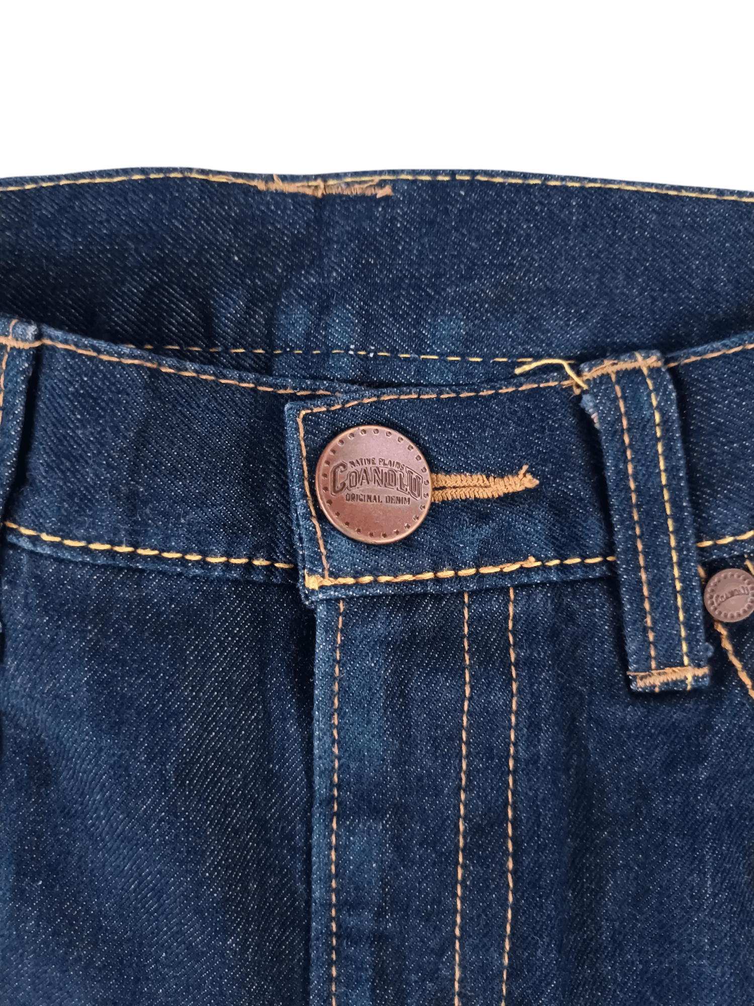 Other Co & Lu Selvedge Big Logo Nice Design Denim Jeans Size US 30 / EU 46 - 16 Thumbnail