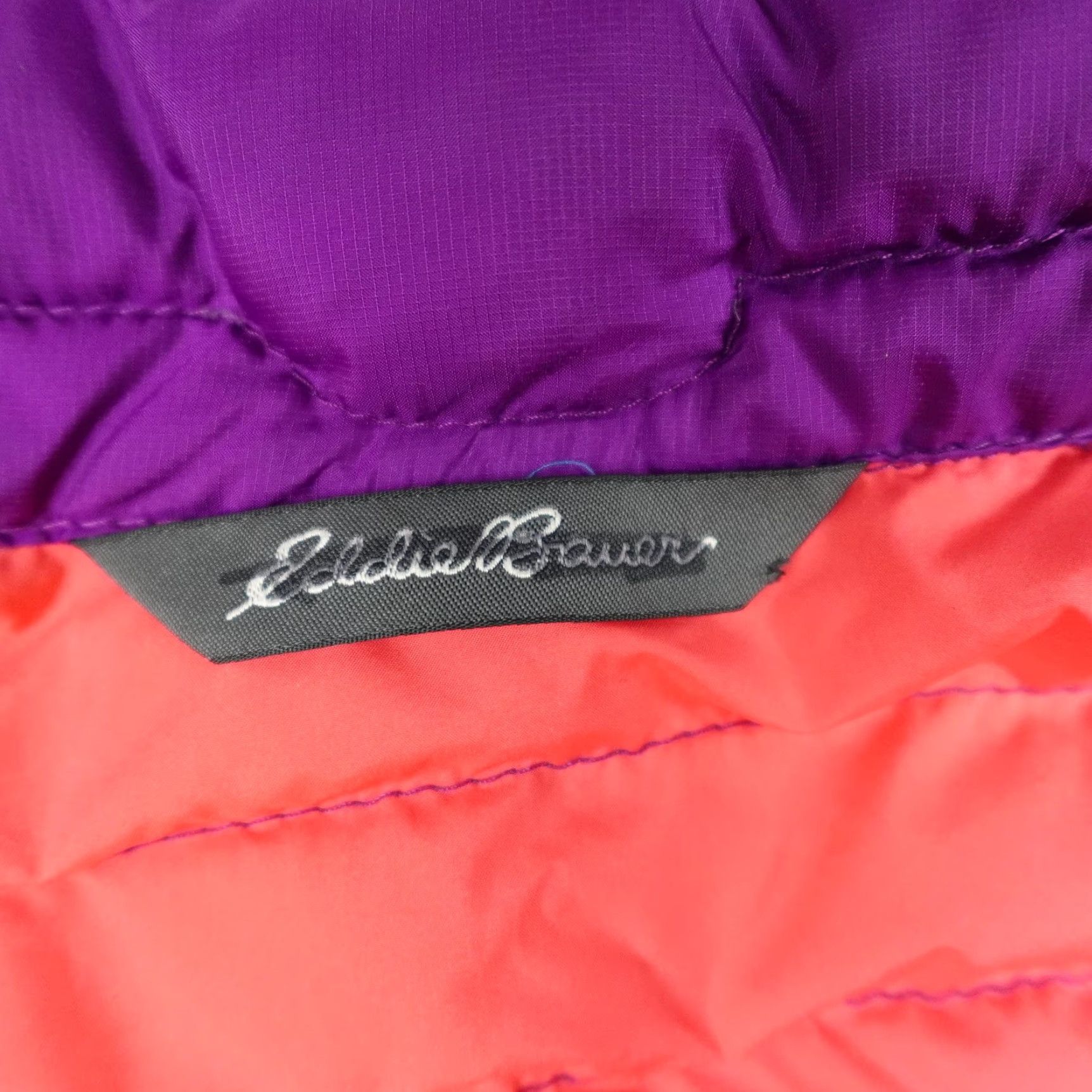 Eddie Bauer Eddie Bauer Vest Womens Medium Purple StormDown 800 Insulated Fleece Lined Size M / US 6-8 / IT 42-44 - 5 Thumbnail