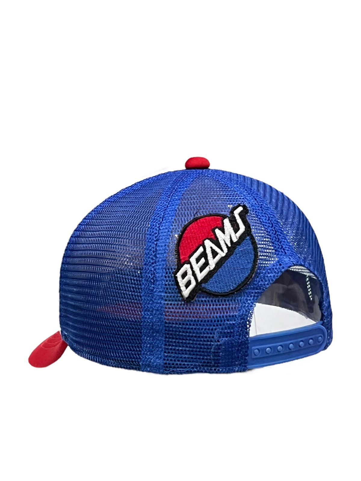 Beams Japan Vintage Y2K BEAMS Trucker Hat Aloha Car Print Pepsi Vibes Size ONE SIZE - 9 Thumbnail