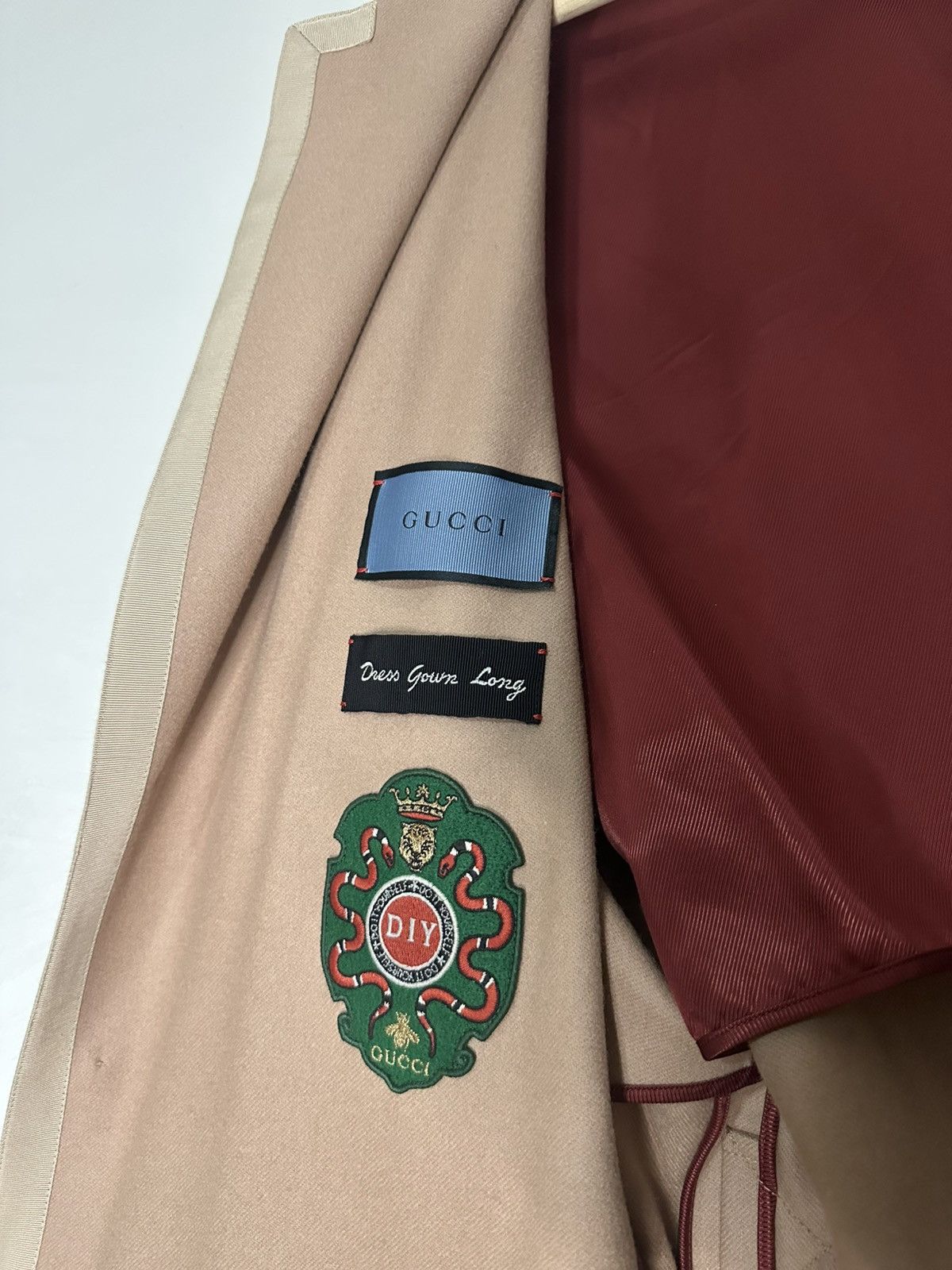 Gucci Gucci Customization/DIY Wmns Pea Coat (plus size 60) Size US XXL / EU 58 / 5 - 5 Thumbnail