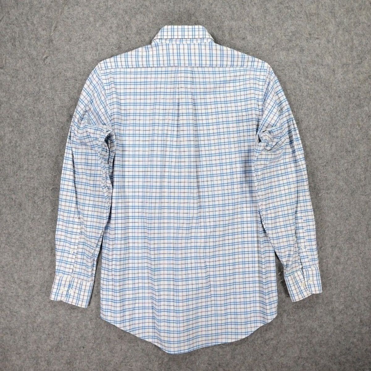 Chaps Chaps Button Down Shirt Mens M Blue Plaid Long Sleeve Classic Fit Size US M / EU 48-50 / 2 - 3 Thumbnail