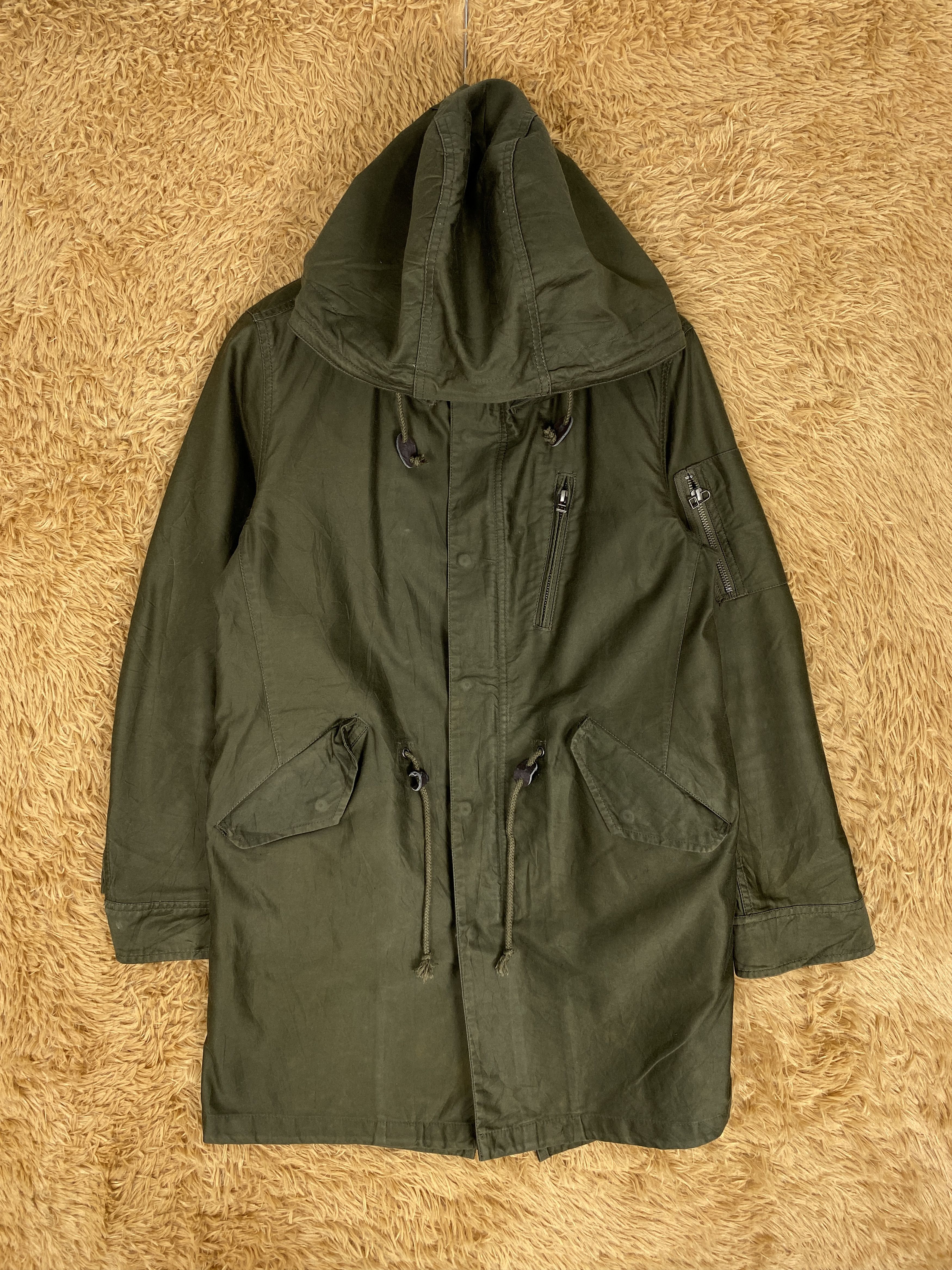 Vintage Collective Hoodie Quilted Lining Jacket J2278