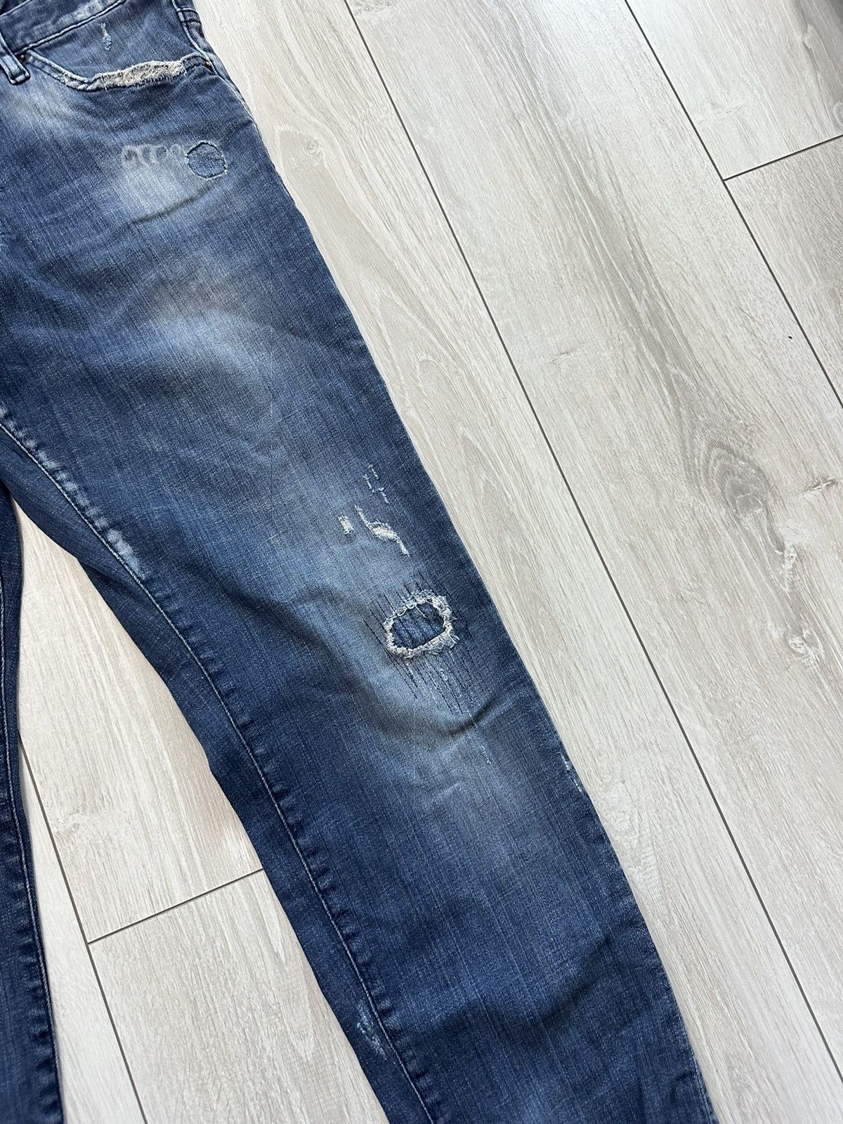 Dsquared2 Dsquared2 Distressed Vintage Denim Jeans Pants (A032) Size US 34 / EU 50 - 4 Thumbnail