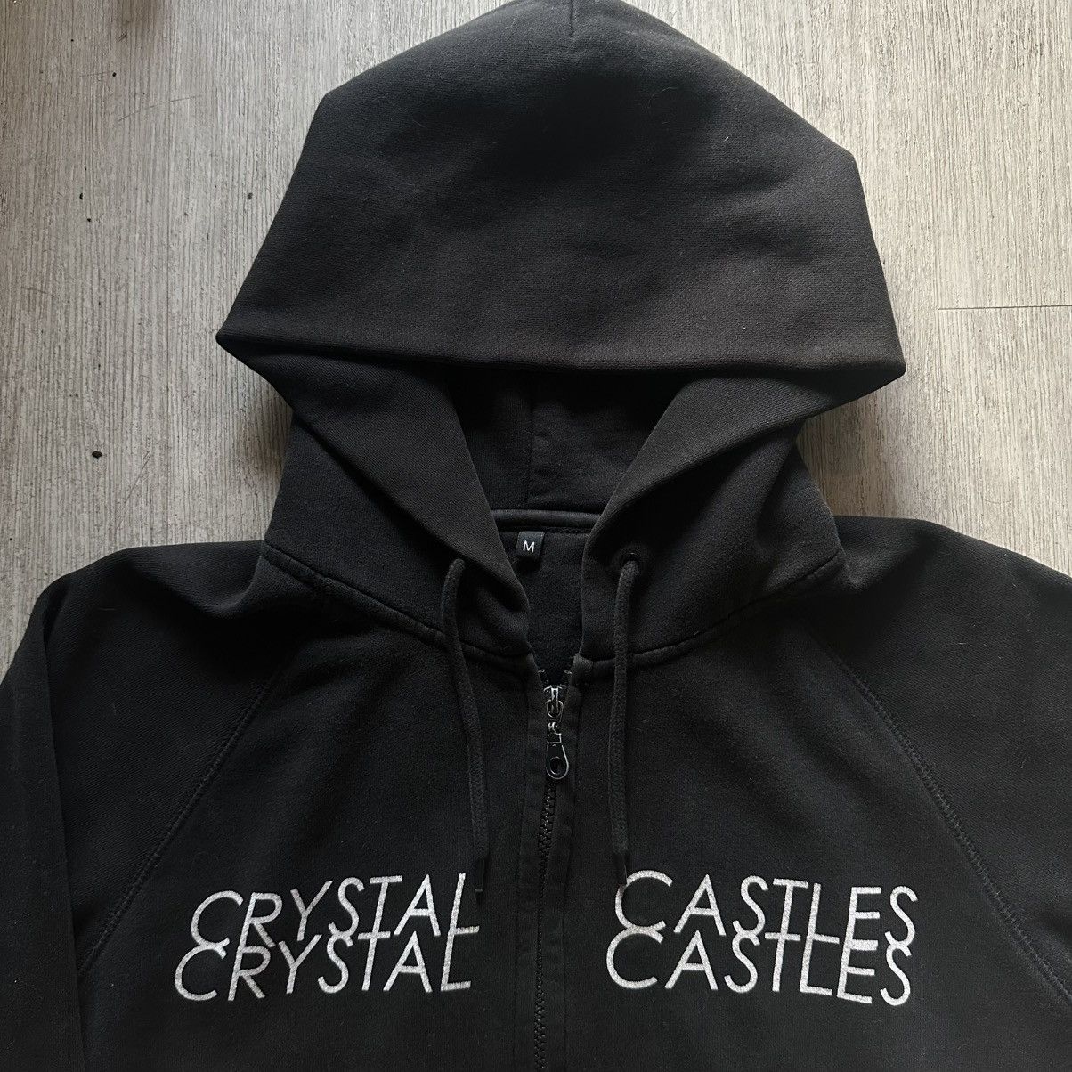 Band Tees Crystal Castles (III) Kerosene Zip Hoodie M Size US M / EU 48-50 / 2 - 2 Thumbnail