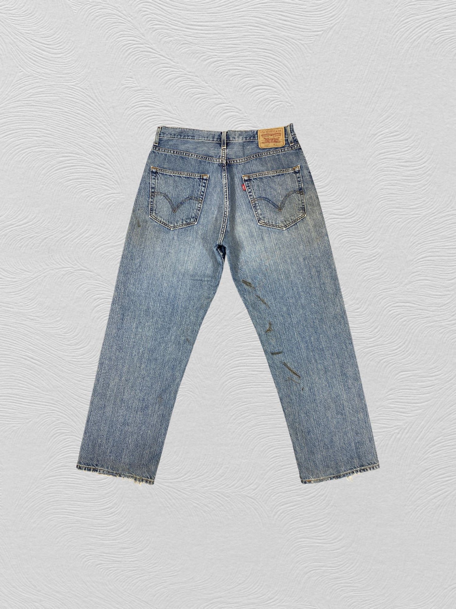 Levi's Indigo Vintage Levi's 569 Loose Straight Denim 34x30.5 JN486 Size US 34 / EU 50 - 2 Thumbnail