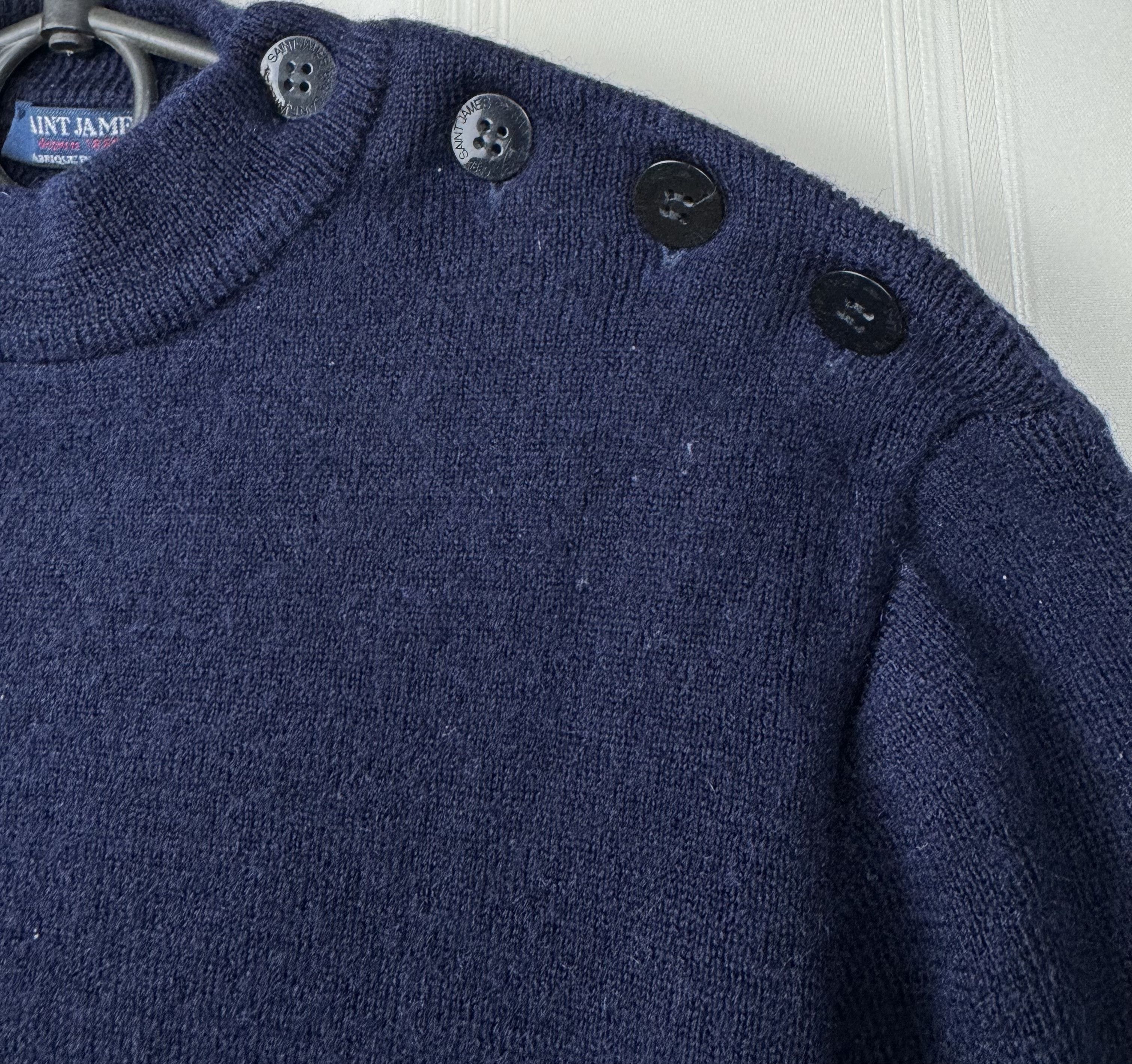 Saint James Saint James Wool Sweater Size 13 Made in France Size ONE SIZE - 8 Thumbnail