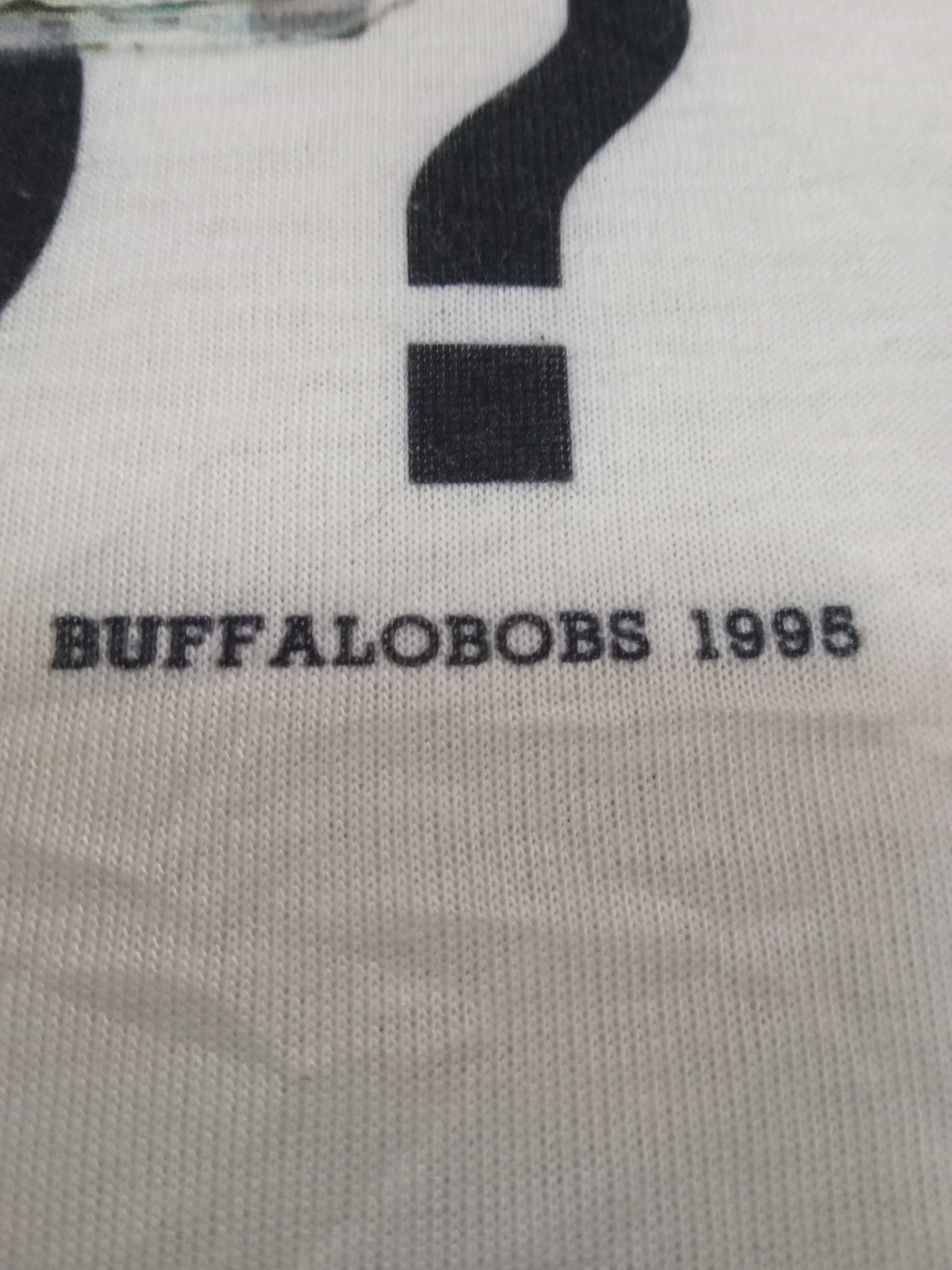 BUFFALO BOBS Buffalo Bobs 1995 T Shirt Size US L / EU 52-54 / 3 - 7 Thumbnail