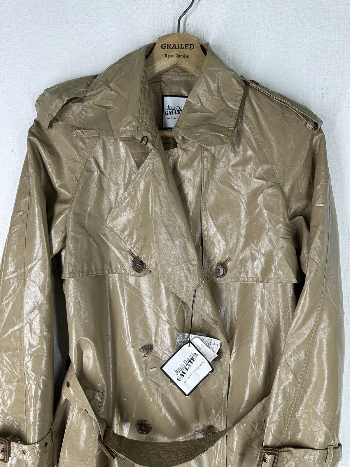 Jean Paul Gaultier Jean Paul Gaultier Trench Coat Jacket Size S / US 4 / IT 40 - 2 Thumbnail