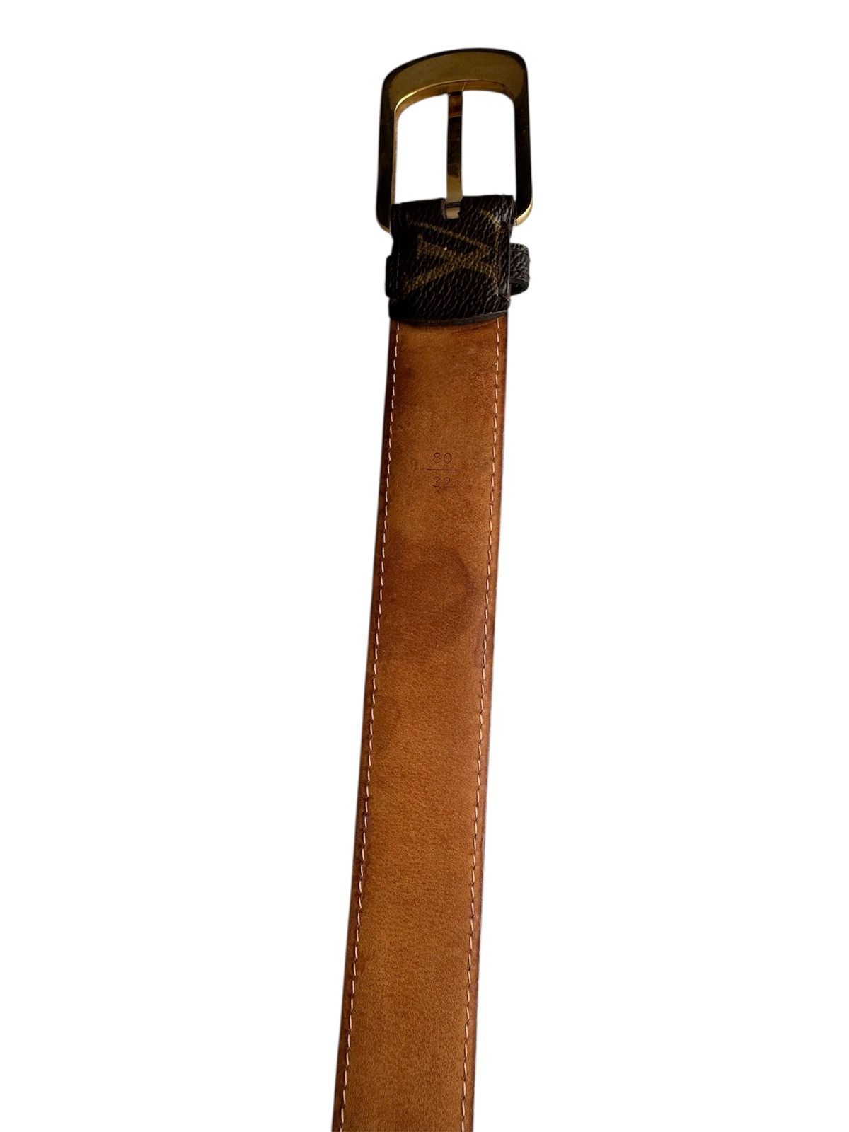 Louis Vuitton × Vintage Louis Vuitton Monogram Belt Size ONE SIZE - 6 Thumbnail