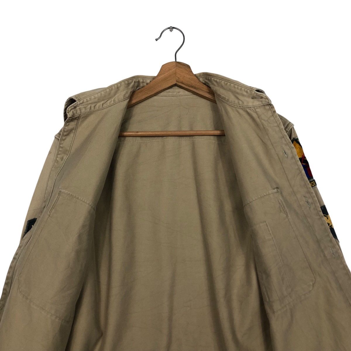 Japanese Brand × Vintage 📌Vintage Military Shirt Jacket Patches Worker Air Force Size US M / EU 48-50 / 2 - 15 Thumbnail