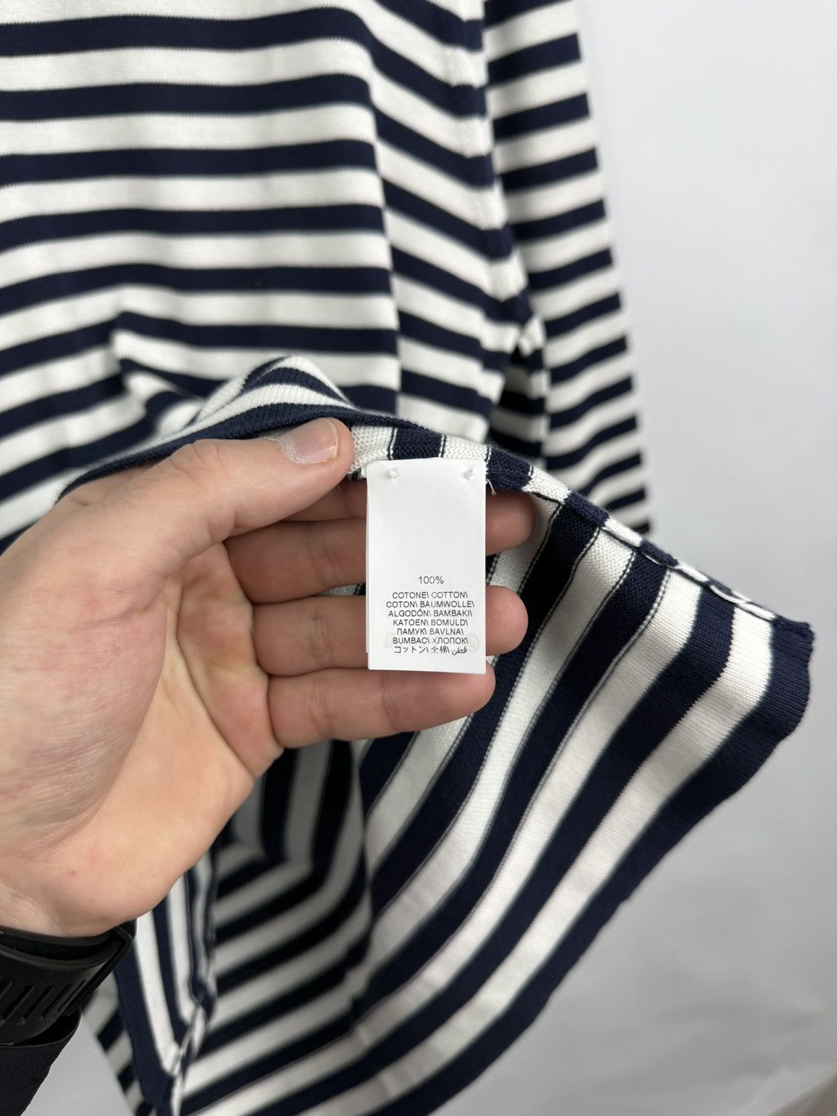 Brunello Cucinelli 🇮🇹 Brunello Cucinelli Luxury Striped Sweater Made in Italy Size US L / EU 52-54 / 3 - 9 Thumbnail