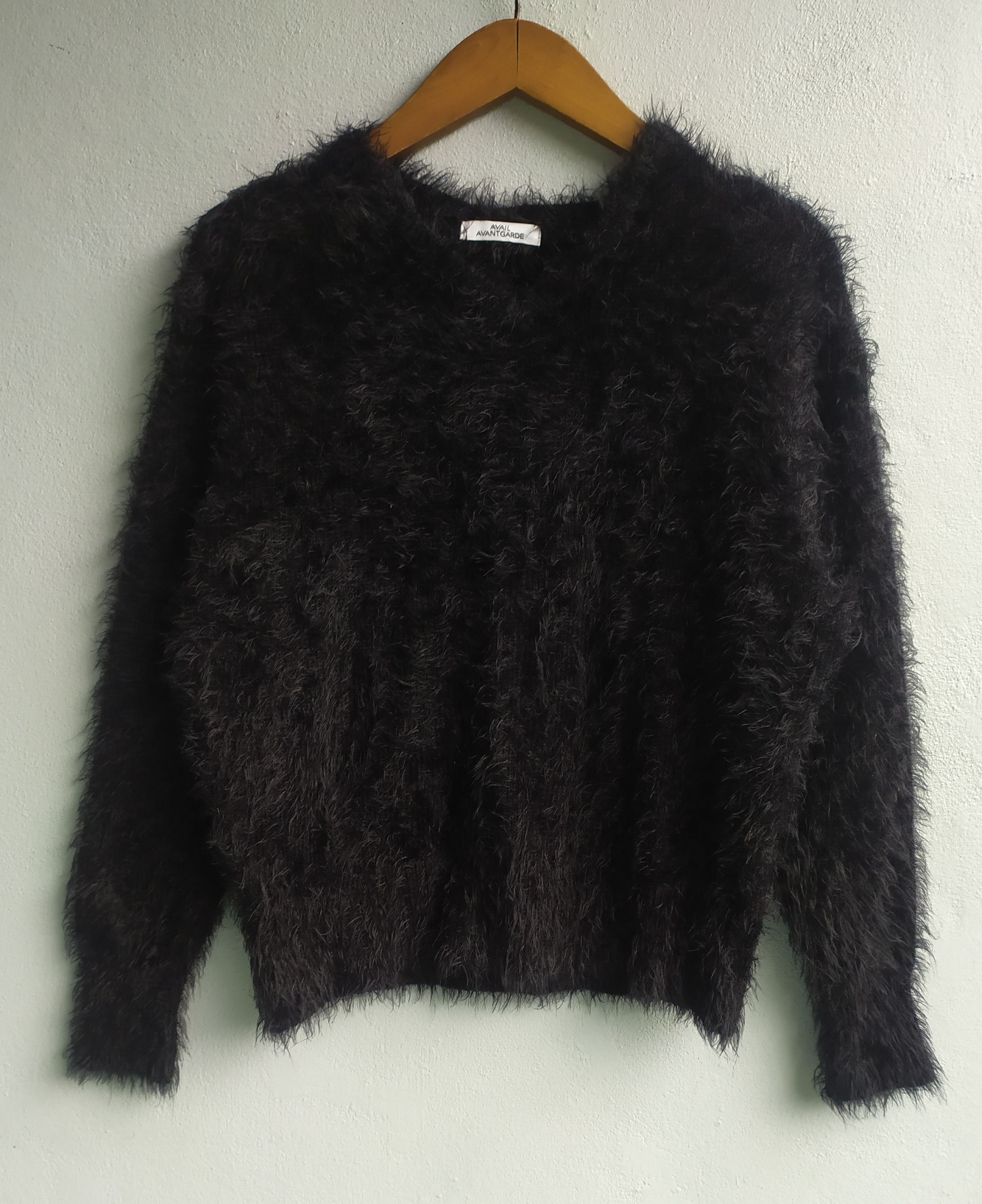 If Six Was Nine × Japanese Brand × Le Grande Bleu (L.G.B.) Avail Avant garde mohair style sweater Size US S / EU 44-46 / 1 - 1 Thumbnail