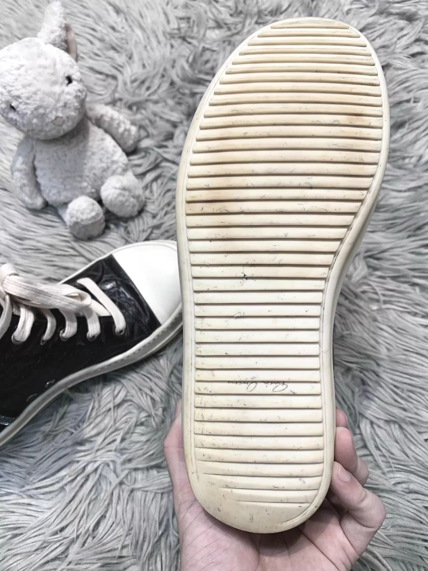 Rick Owens Rick Owens 17ss Mainline Distressed Wrinkled Leath HT Men's Size US 6.5 / EU 39-40 - 8 Thumbnail