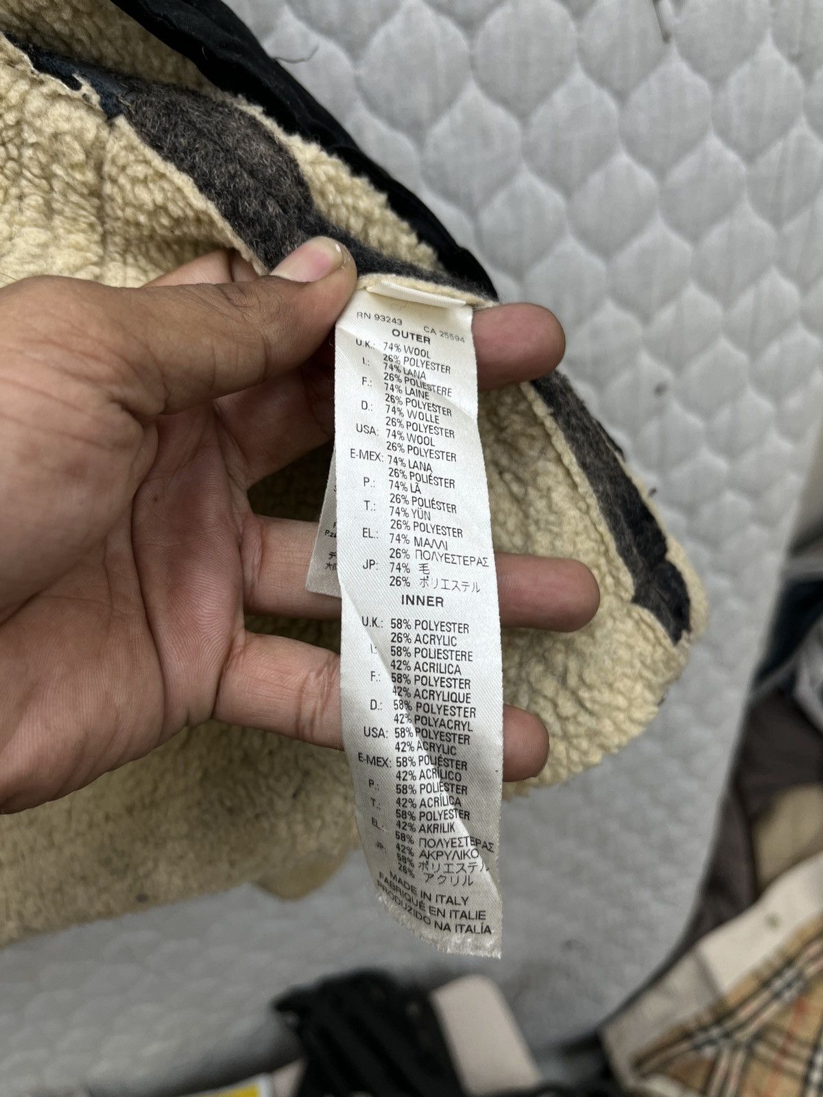 Diesel 🔥STEALS🔥 DIESEL SHEARLING JACKET Size M / US 6-8 / IT 42-44 - 9 Thumbnail