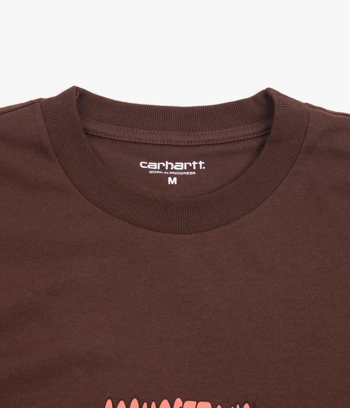 Carhartt carhartt wip bubble script t shirt ale brown Size US M / EU 48-50 / 2 - 6 Thumbnail