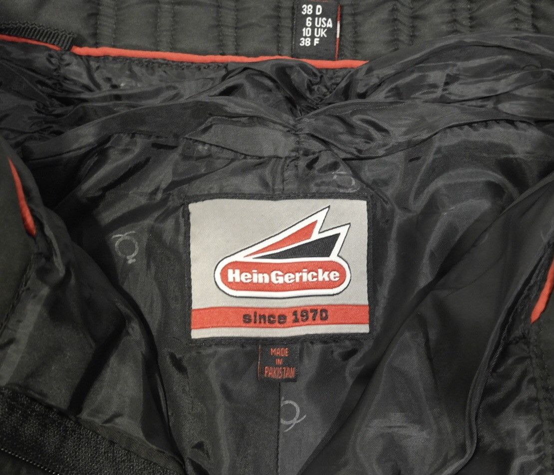 Hein Gericke Womens Moto Pants Leather Safe Hiprotec