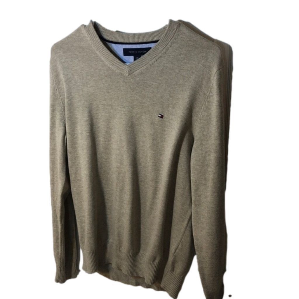 Tommy Hilfiger S Mens Tommy Hilfiger vneck pullover Size US S / EU 44-46 / 1 - 2 Thumbnail