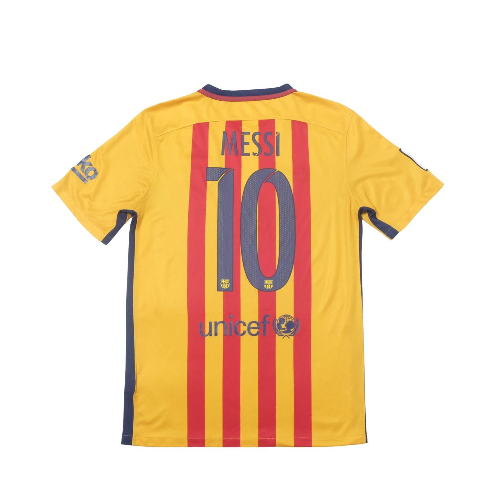 Nike 2015/16 Barcelona Away Shirt Messi Nike (S/M) Size US S / EU 44-46 / 1 - 1 Thumbnail