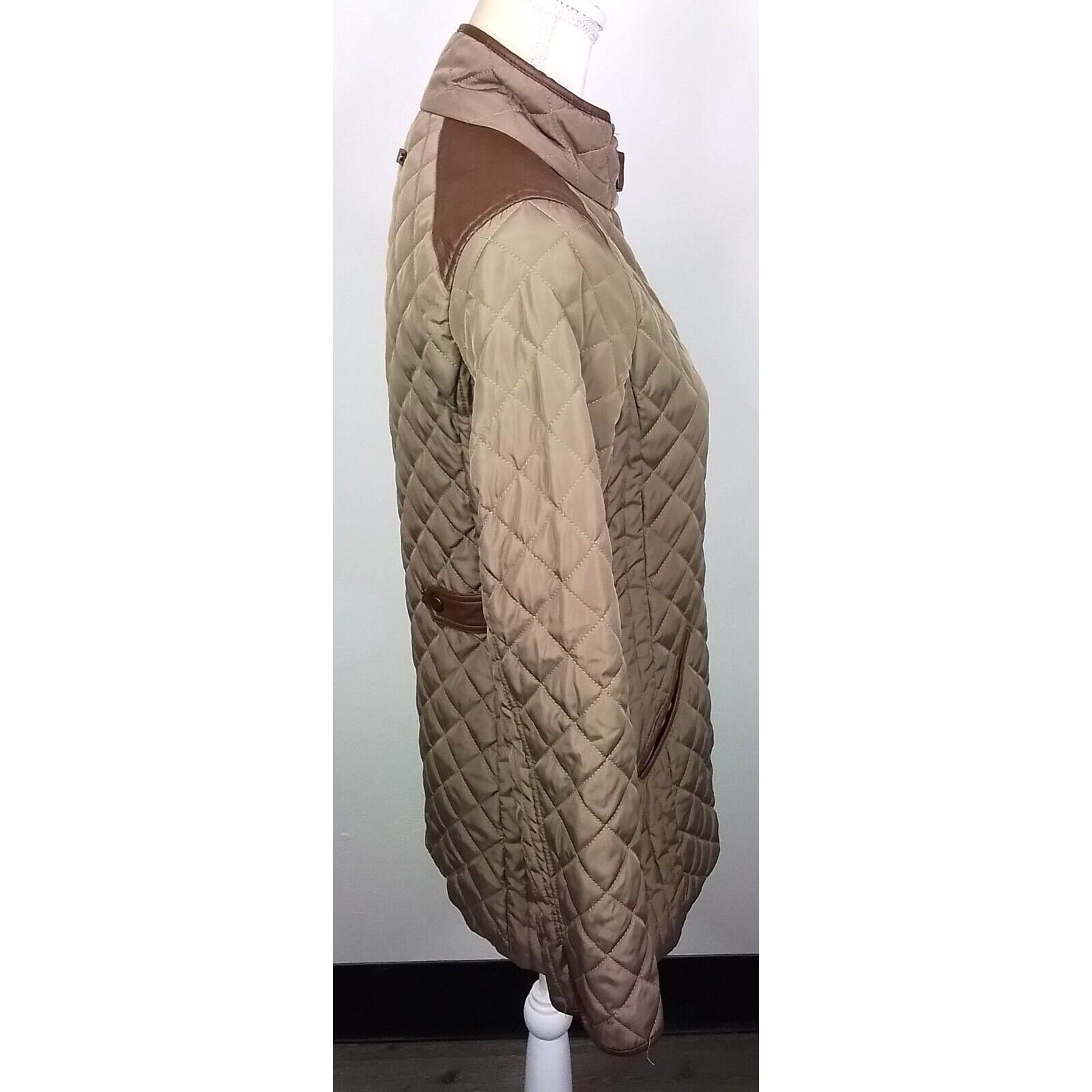 Ralph Lauren Ralph Lauren Barn Jacket Women's XS Brown Quilted #W3570 Size XS / US 0-2 / IT 36-38 - 3 Thumbnail