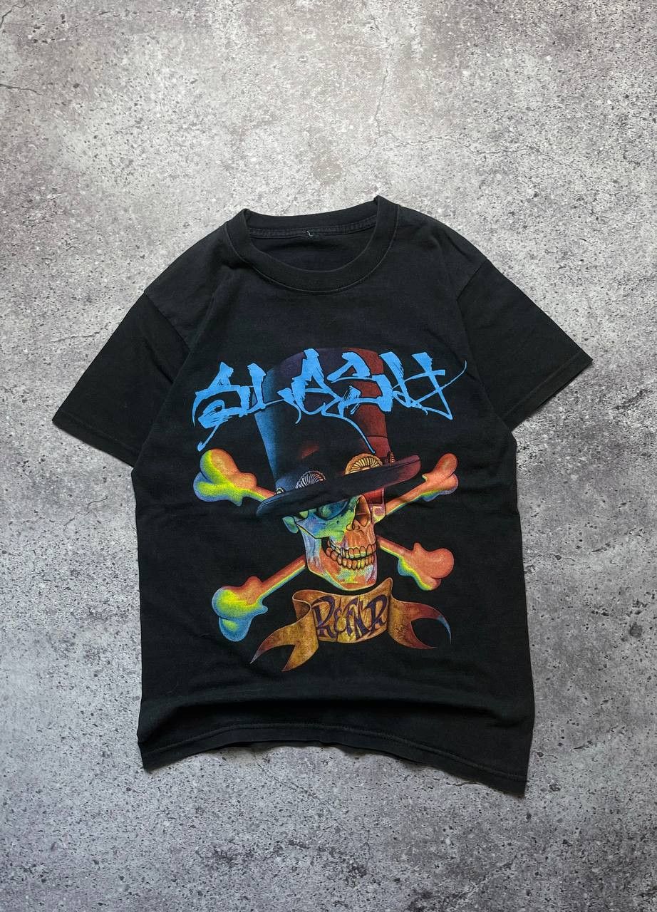 Guns N' Roses × Vintage VINTAGE SLASH GUNS N ROSES TEE 90S Y2K Size US S / EU 44-46 / 1 - 1 Thumbnail