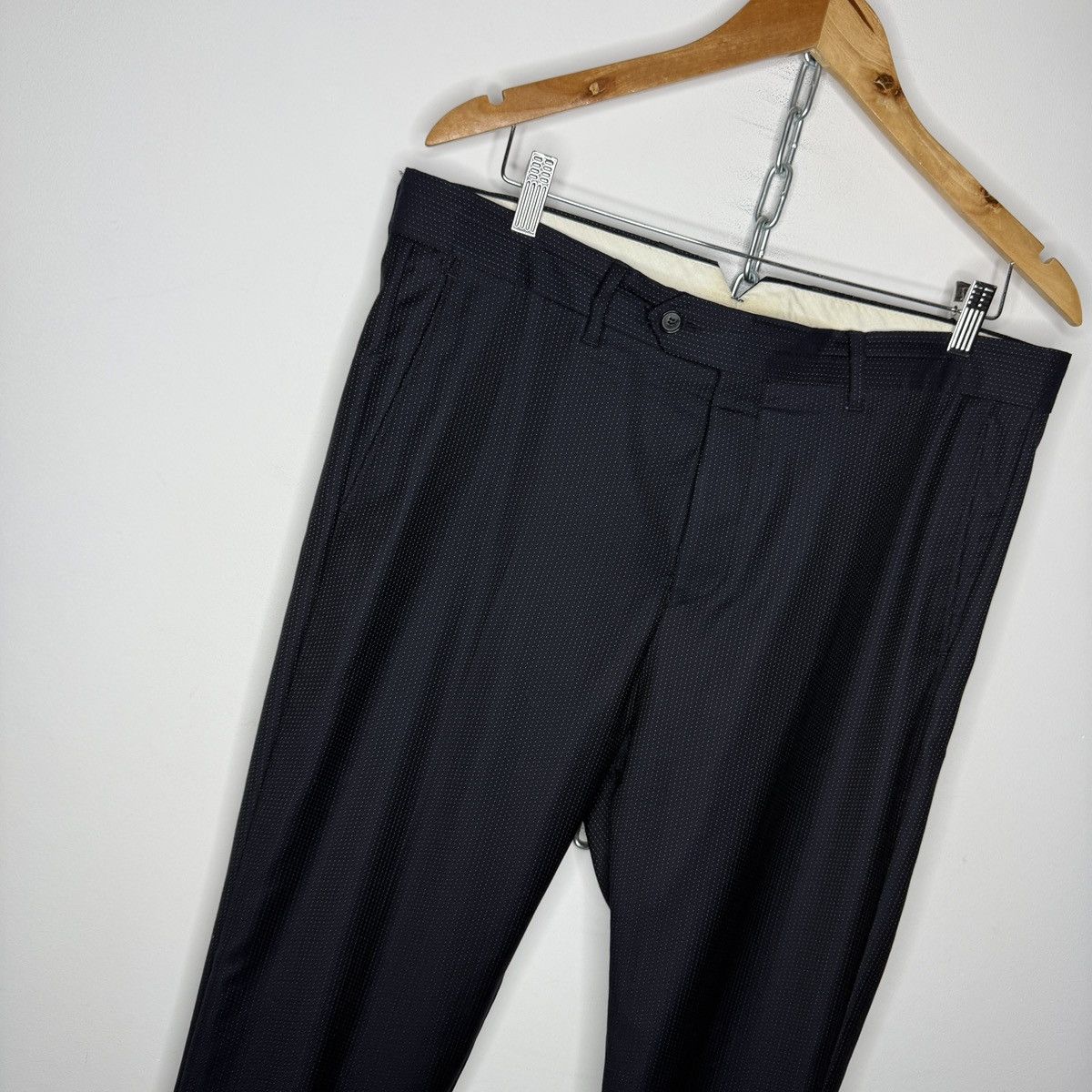 Acne Studios Acne Studios J Dot AW13 Suit Blazer + Pants Wool Navy Size 46R - 15 Thumbnail