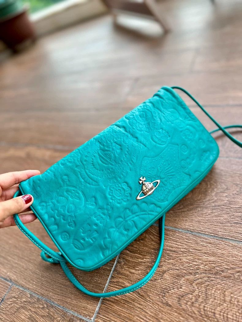 Vivienne Westwood Vivienne Westwood size os Leather printed slung bag Size ONE SIZE - 8 Thumbnail