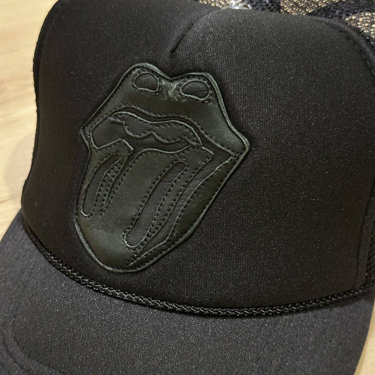Chrome Hearts Chrome hearts rolling stone trucker cap Size ONE SIZE - 4 Thumbnail