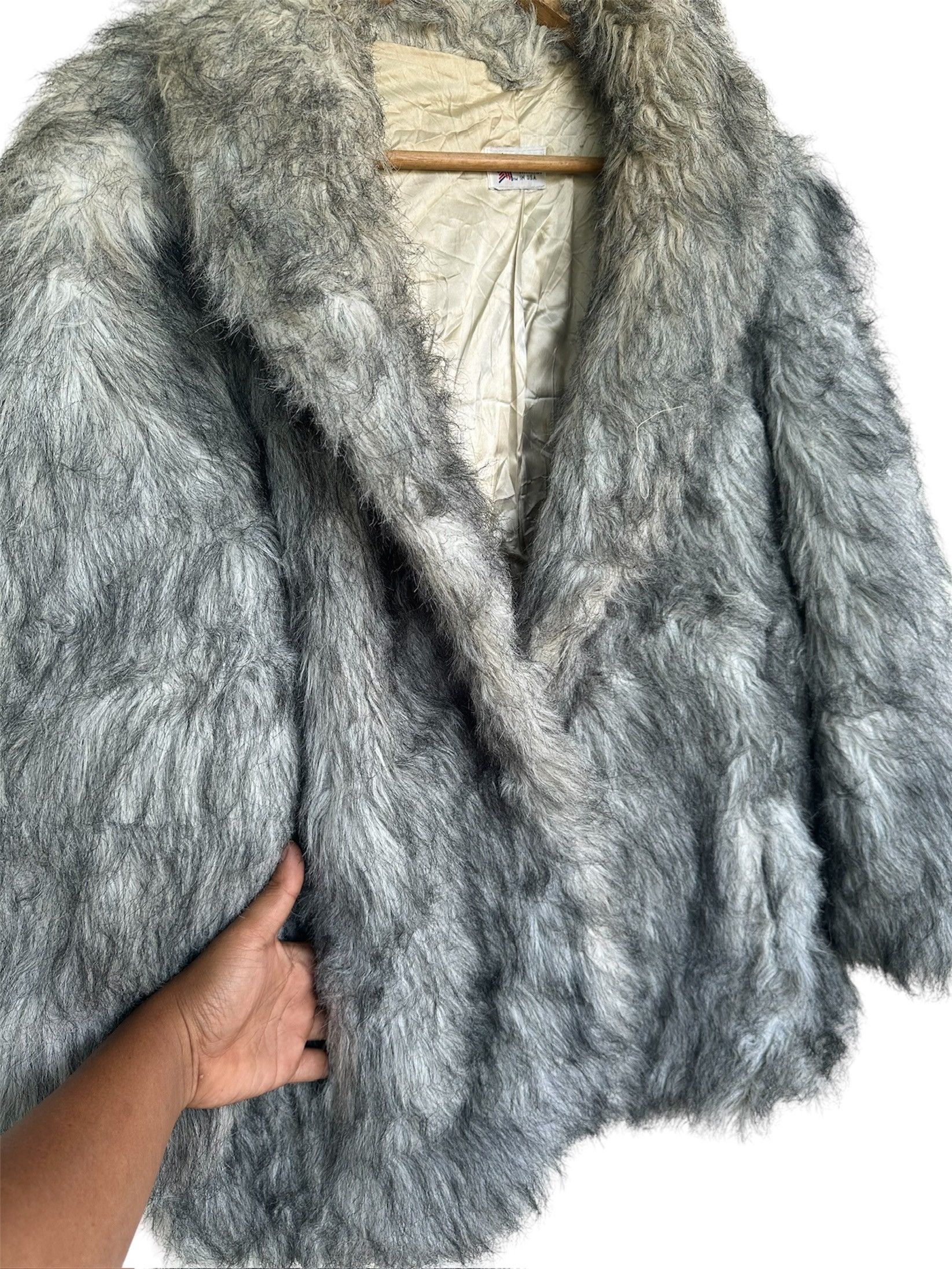 Schott Rare!! Vintage 80s Schott Hairy Jacket Size US L / EU 52-54 / 3 - 5 Thumbnail