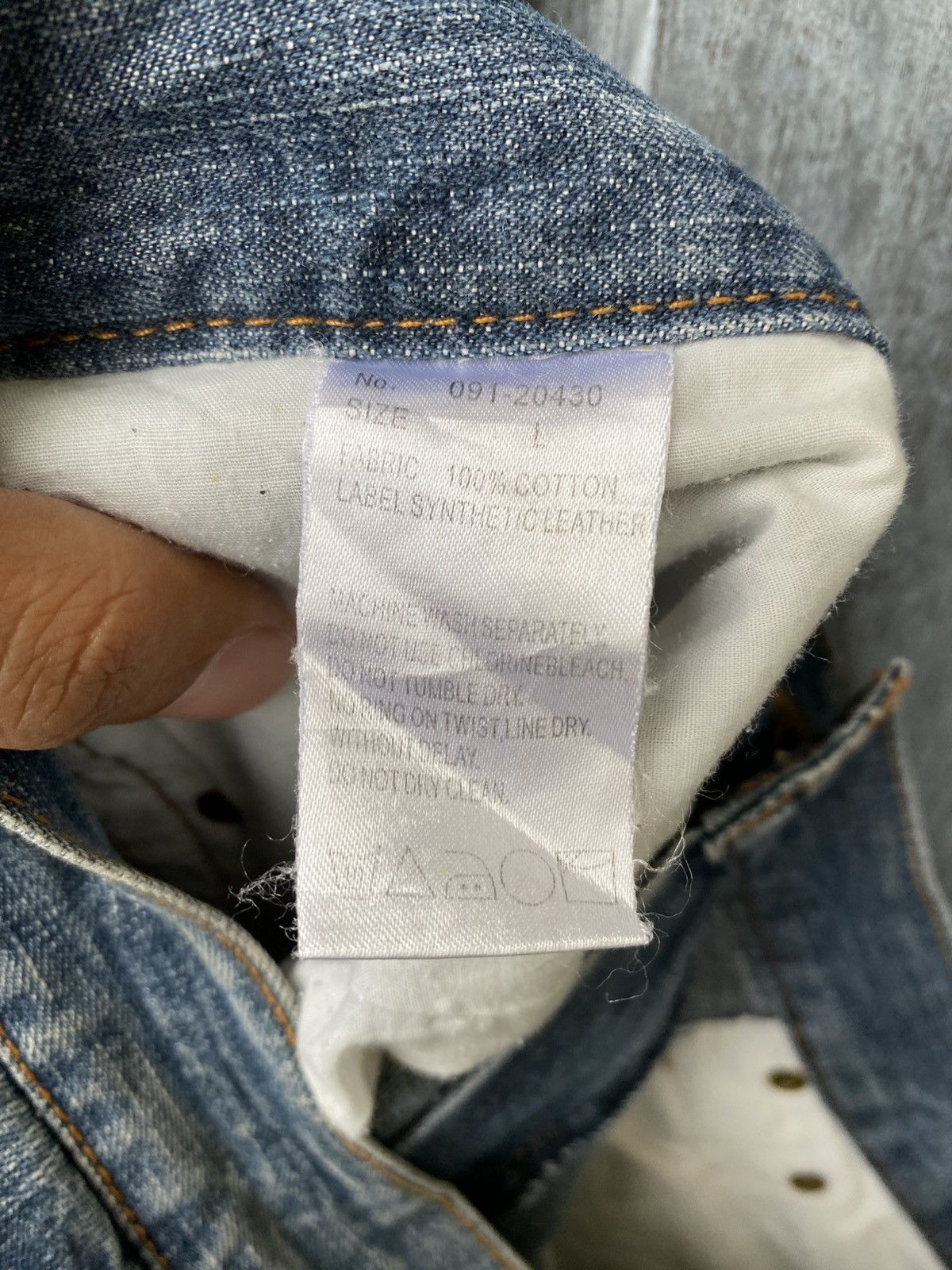 semanticdesign semanticdesign Short Jeans Denim Japanese Distressed Vintage Size US 30 / EU 46 - 16 Thumbnail