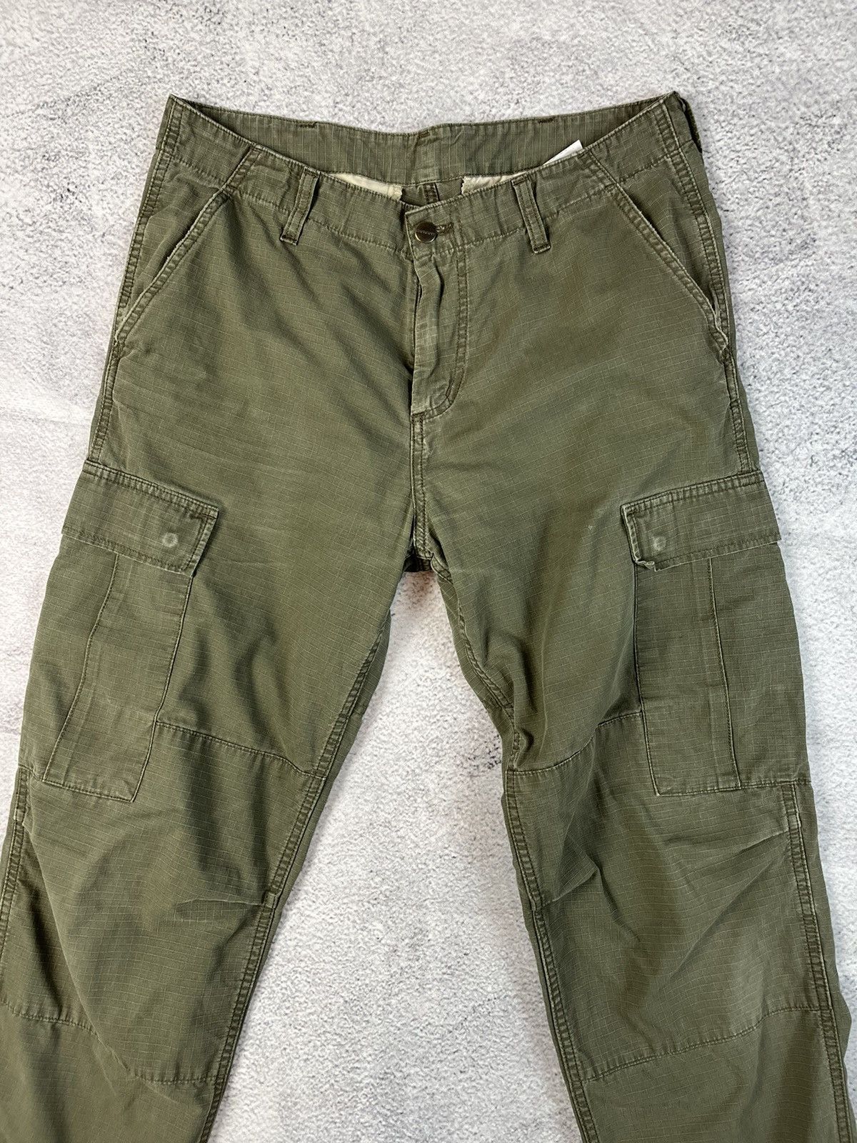 Carhartt × Vintage Carhartt WIP cargo pants Y2K Size US 33 - 3 Thumbnail
