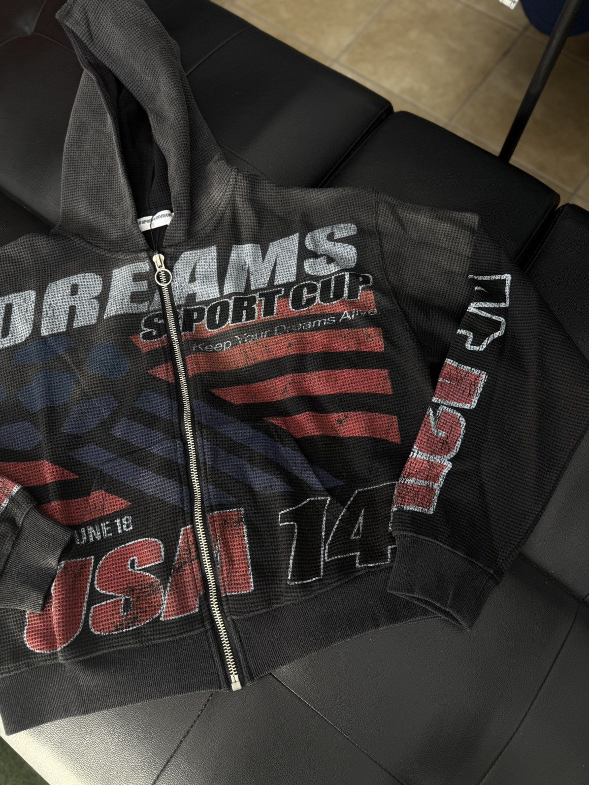 Vale Valley Black Thermal Zip Up Hoodie Size L (NEW) Size US L / EU 52-54 / 3 - 3 Thumbnail