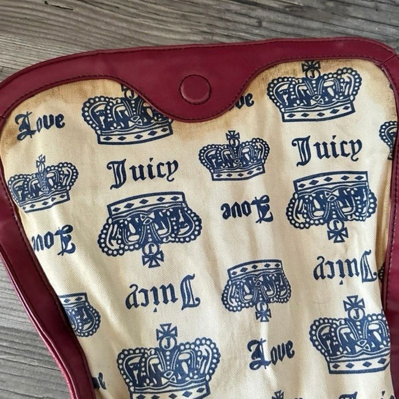 Juicy Couture juicy couture university burgundy purple velourrare backpack Size ONE SIZE - 8 Thumbnail