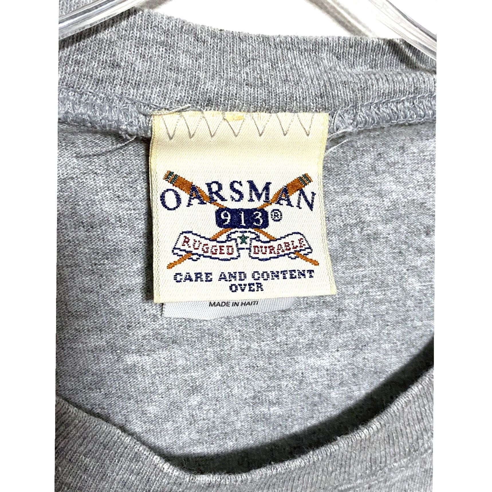 Vintage VTG Oarsman 913 Miami Hurricanes Sebastian Ibis Gray Muscle Tank Shirt Mens XXL Size US XXL / EU 58 / 5 - 3 Thumbnail