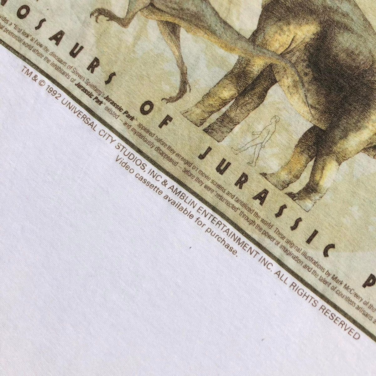 Vintage RARE🔥 Jurassic Park Size US L / EU 52-54 / 3 - 2 Thumbnail