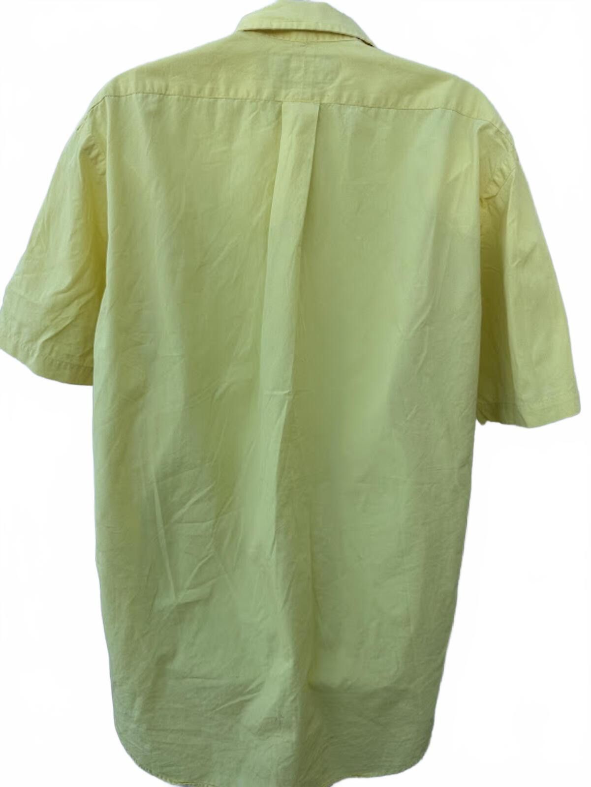 Polo Ralph Lauren Ralph Lauren Yellow Classic Fit Shirt Medium Size US M / EU 48-50 / 2 - 2 Thumbnail