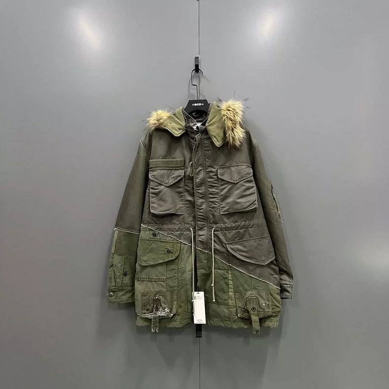 Greg Lauren greg lauren Grey pocket drawstring sports pants 2506-Nextar Size US XL / EU 56 / 4 - 1 Thumbnail