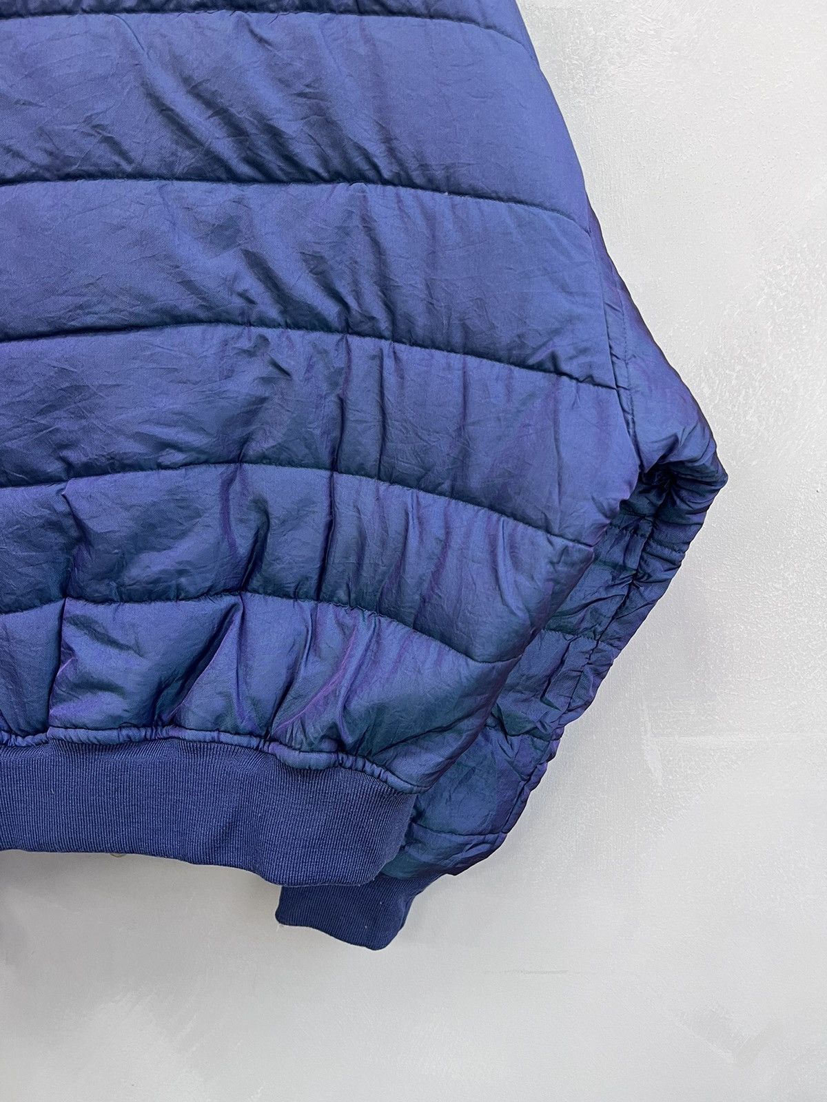 Japanese Brand SALE💣💣 Vintage 90s MA-1 Reversed Nylon Bomber Jacket Size US L / EU 52-54 / 3 - 12 Thumbnail