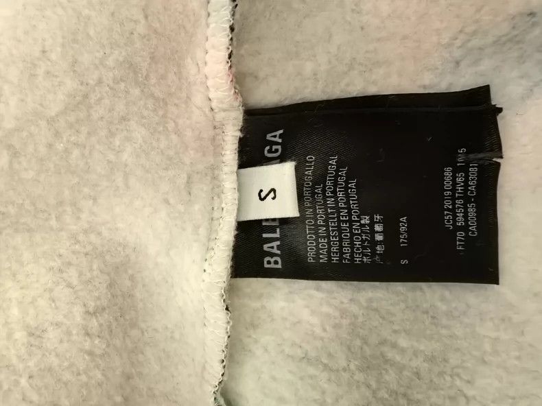 Balenciaga Balenciaga Hooded fleece sweatshirt 2502-Nextarrow Size US S / EU 44-46 / 1 - 5 Thumbnail