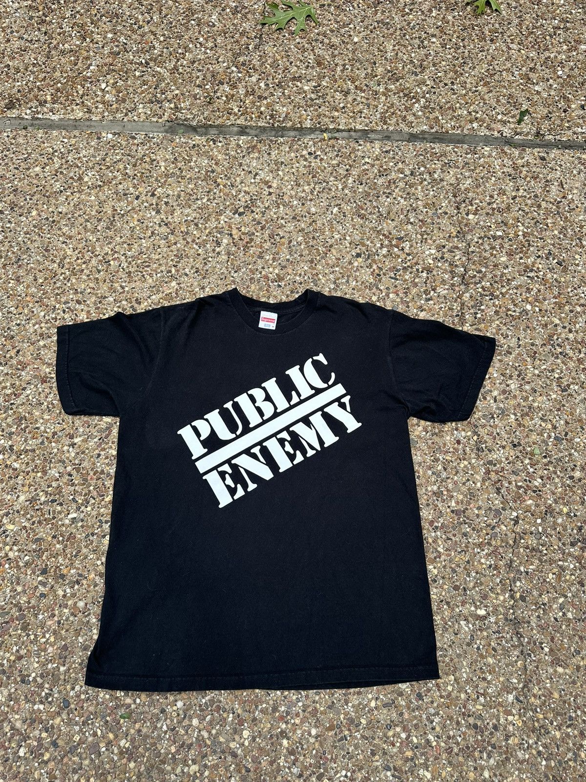 Pre-owned Public Enemy X Supreme Public Enemy “blow Your Mind” Shirt In Black