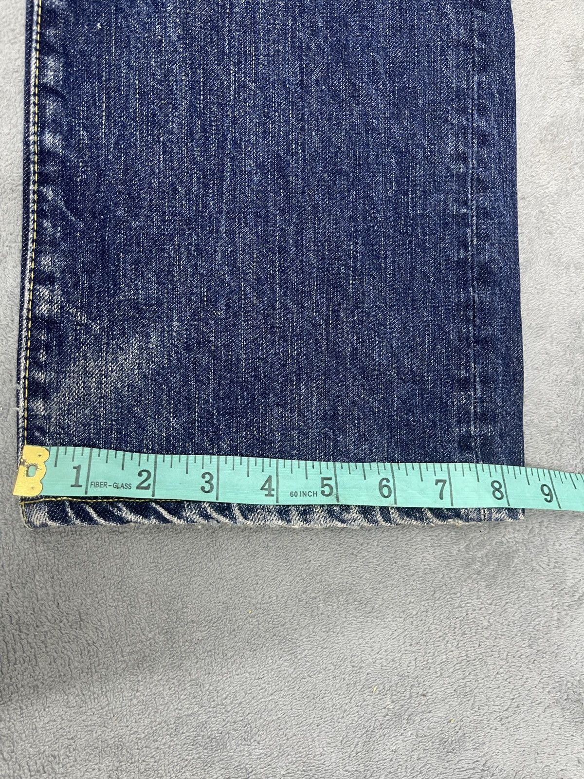 Burgus Plus × Japanese Brand ARCHIVE🔥BURGUS PLUS HINOYA DISTRESS DENIM Size US 34 / EU 50 - 13 Thumbnail