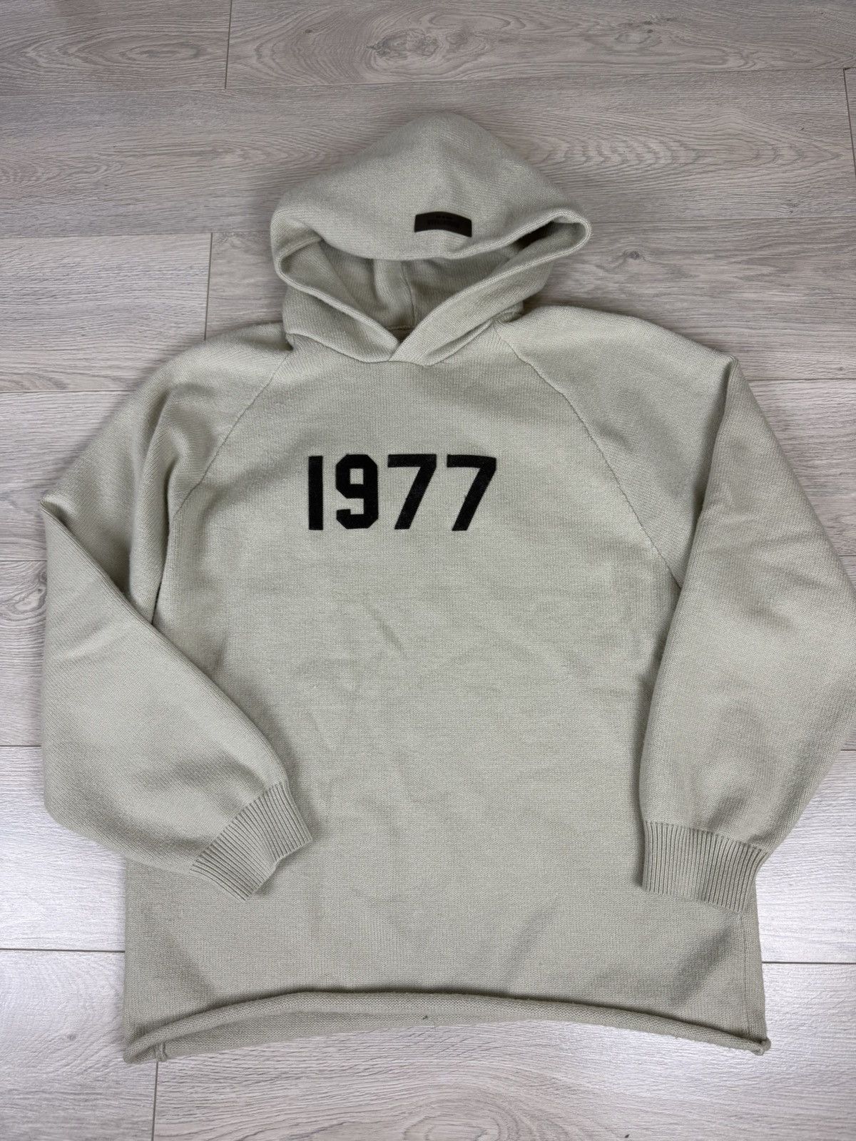 Essentials Essentials Fear Of God 1977 Knit Hoodie Size US L / EU 52-54 / 3 - 3 Thumbnail